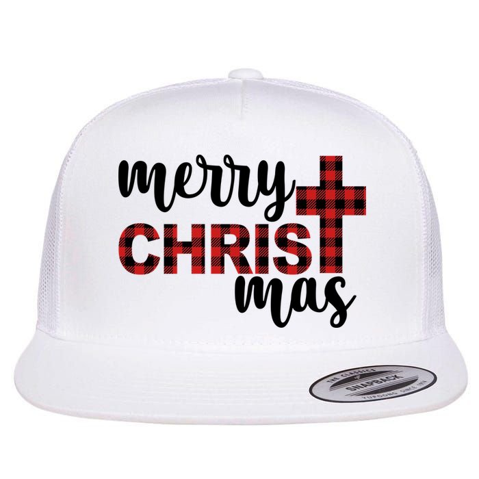 Merry Christ Mas Jesus Birthday Christmas Flatbill Hat