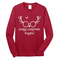 Merry Christmas Muggles Funny Christmas Long Sleeve Shirt