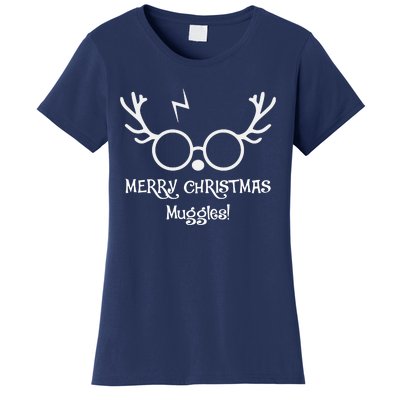 Merry Christmas Muggles Funny Christmas Women's T-Shirt