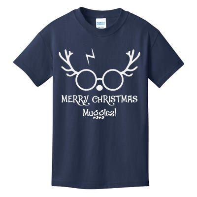 Merry Christmas Muggles Funny Christmas Kids T-Shirt