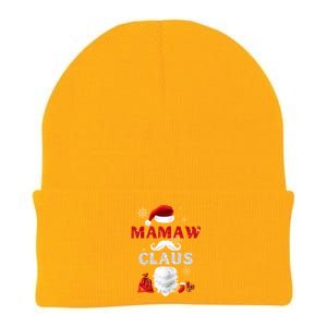 Mamaw Claus Matching Family Christmas Santa Gift Knit Cap Winter Beanie