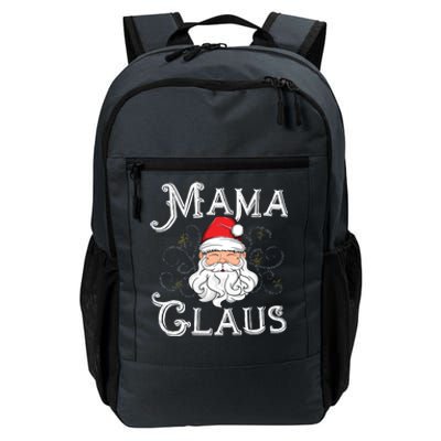 Mama Claus Matching Family Christmas Outfit Xmas Mom Gift Daily Commute Backpack