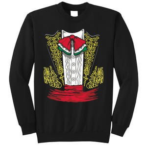 Mariachi Charro Mexican Costume For Dia De Los Muertos Sweatshirt