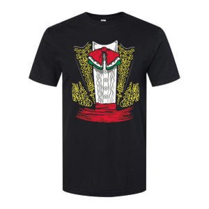 Mariachi Charro Mexican Costume For Dia De Los Muertos Softstyle CVC T-Shirt