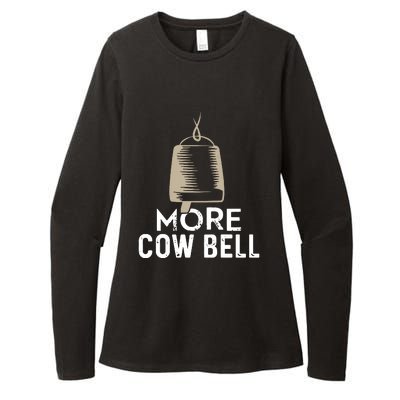 More Cowbell Womens CVC Long Sleeve Shirt