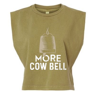 More Cowbell Garment-Dyed Women's Muscle Tee