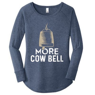 More Cowbell Women's Perfect Tri Tunic Long Sleeve Shirt