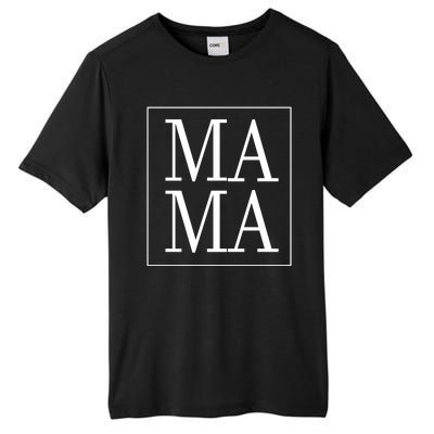 Mama Cute Mother's Day Gift Tall Fusion ChromaSoft Performance T-Shirt