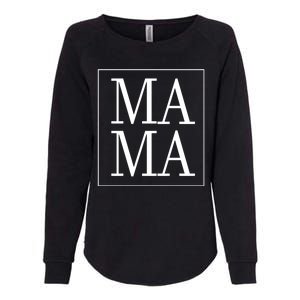 Mama Cute Mother's Day Gift Womens California Wash Sweatshirt