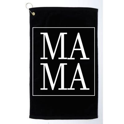 Mama Cute Mother's Day Gift Golf Towel