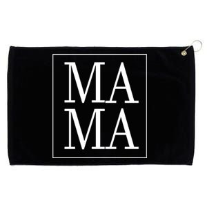 Mama Cute Mother's Day Gift Grommeted Golf Towel