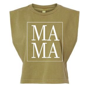 Mama Cute Mother's Day Gift Garment-Dyed Women's Muscle Tee