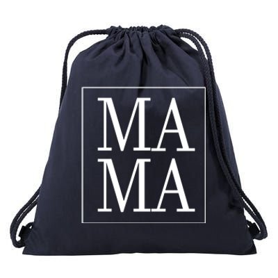 Mama Cute Mother's Day Gift Drawstring Bag