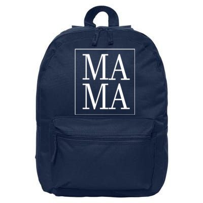 Mama Cute Mother's Day Gift 16 in Basic Backpack