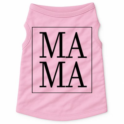 Mama Cute Mother's Day Gift Doggie Tank