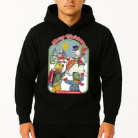 Merry Christmas My First Flamethrower Hoodie