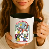 Merry Christmas My First Flamethrower Mug