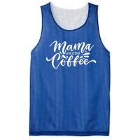 Mom Caffeine Mama Needs Coffee Cool Gift Mesh Reversible Basketball Jersey Tank