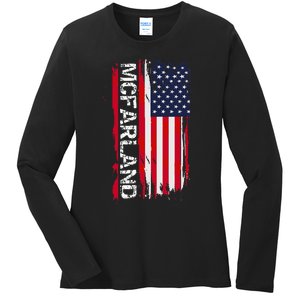 Mcfarland City Ladies Long Sleeve Shirt