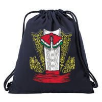 Mariachi Charro Mexican Costume For Dia De Los Muertos Drawstring Bag