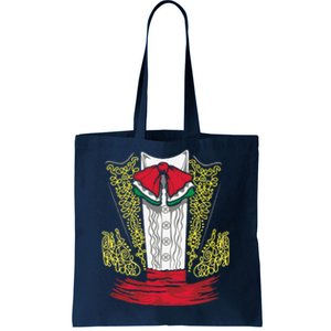 Mariachi Charro Mexican Costume For Dia De Los Muertos Tote Bag