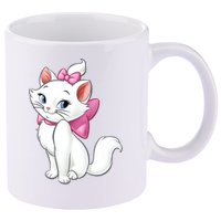Marie Cat 11oz C Handle Ceramic Mug
