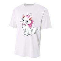 Marie Cat Youth Performance Sprint T-Shirt