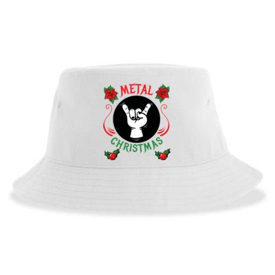 Metal Christmas Sustainable Bucket Hat