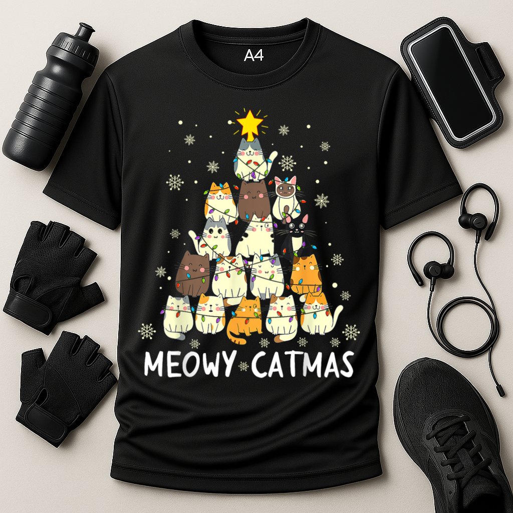 Meowy Catmas Performance Shirt