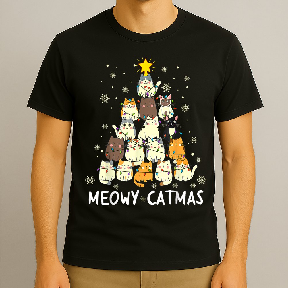 Meowy Catmas T-Shirt