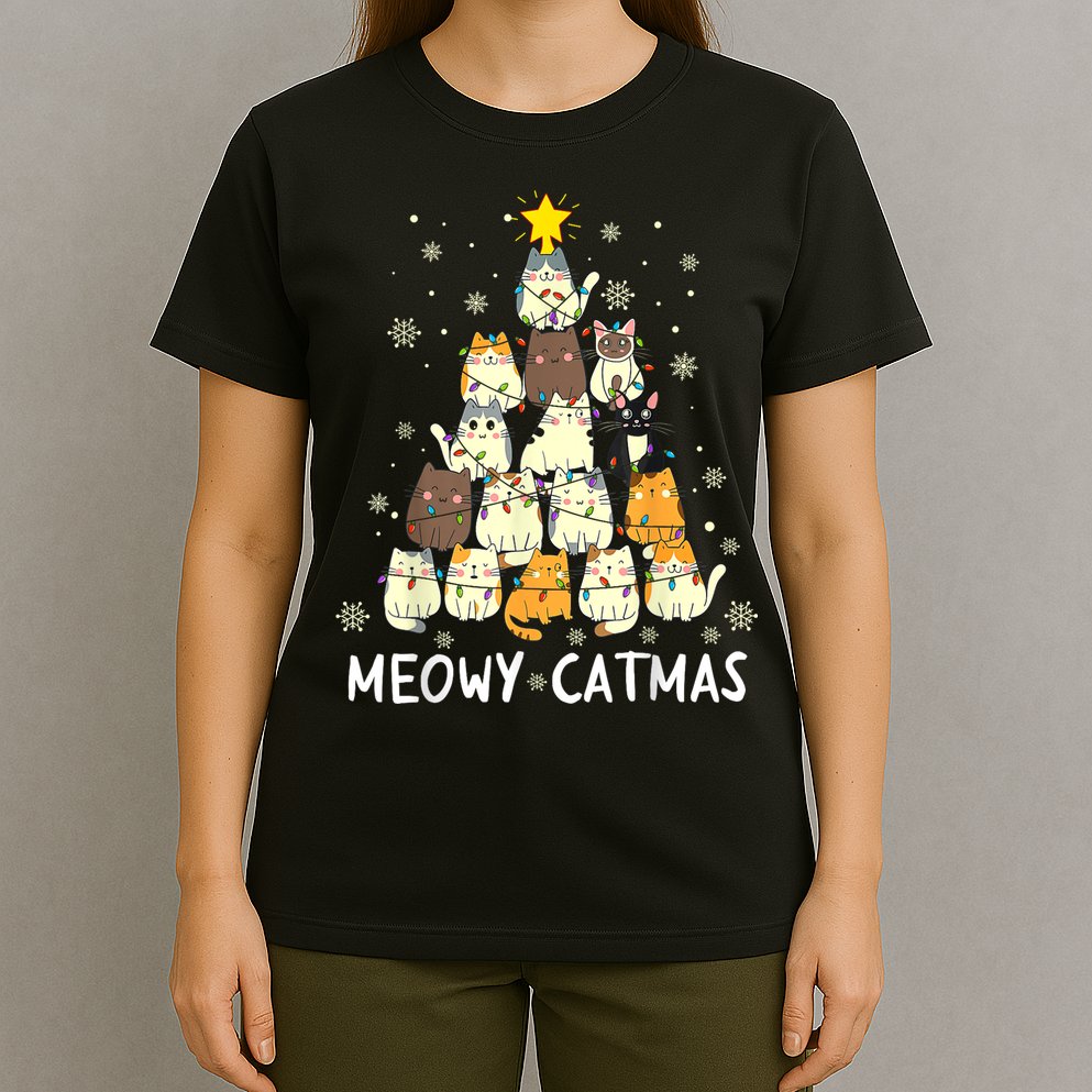Meowy Catmas T-Shirt