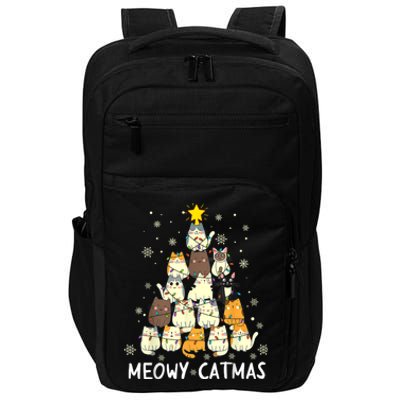 Meowy Catmas Impact Tech Backpack