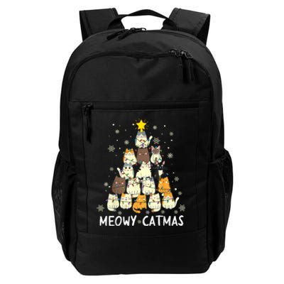 Meowy Catmas Daily Commute Backpack