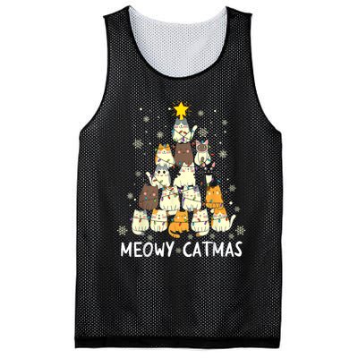 Meowy Catmas Mesh Reversible Basketball Jersey Tank