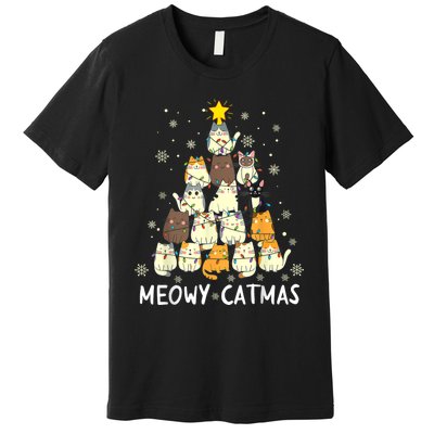 Meowy Catmas Premium T-Shirt