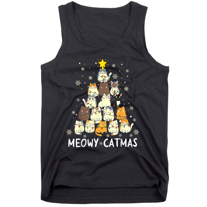 Meowy Catmas Tank Top