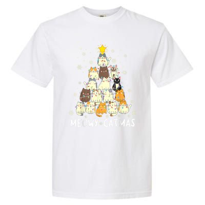 Meowy Catmas Garment-Dyed Heavyweight T-Shirt