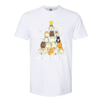 Meowy Catmas Softstyle CVC T-Shirt