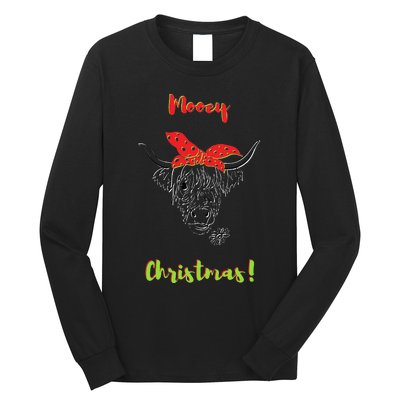 Mooey Christmas Long Sleeve Shirt