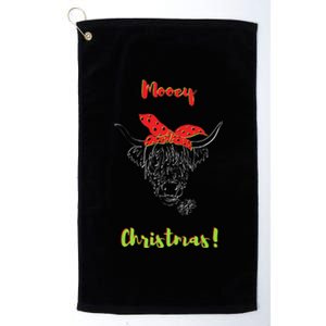 Mooey Christmas Platinum Collection Golf Towel