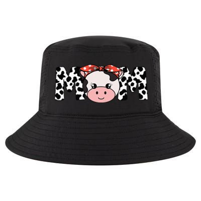 Mother Cow Mom Farming Birthday Funny Family Matching Gift Cool Comfort Performance Bucket Hat