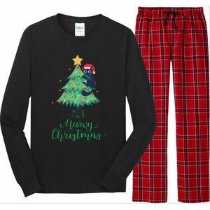 Meowy Christmas Long Sleeve Pajama Set