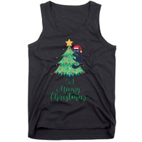 Meowy Christmas Tank Top