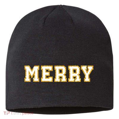 Merry Christmas Sustainable Beanie