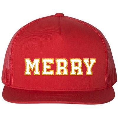 Merry Christmas Flatbill Hat