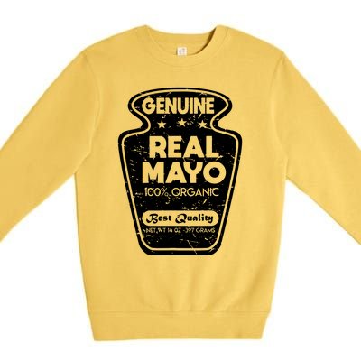 Mayonnaise Costume Premium Crewneck Sweatshirt