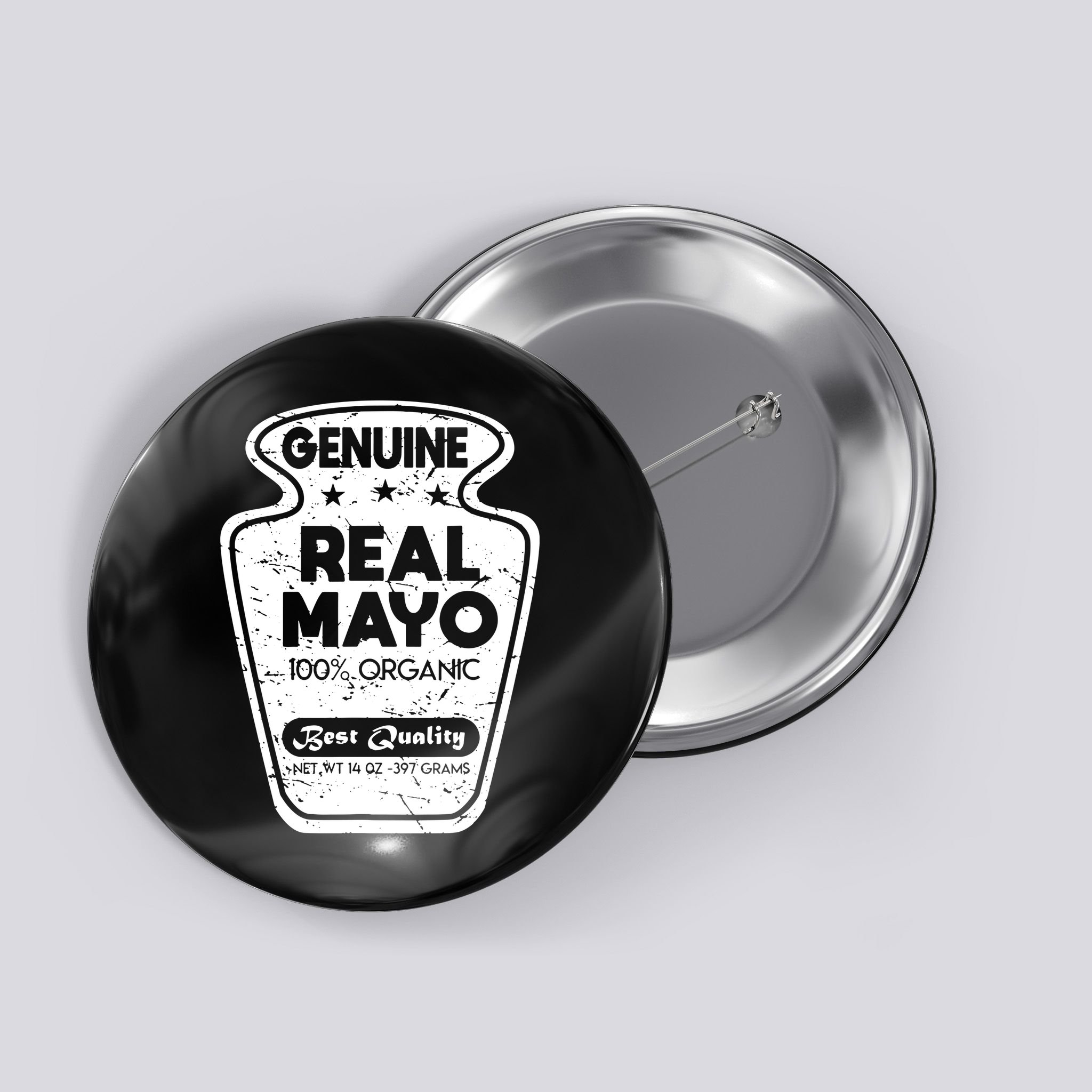 Mayonnaise Costume Button
