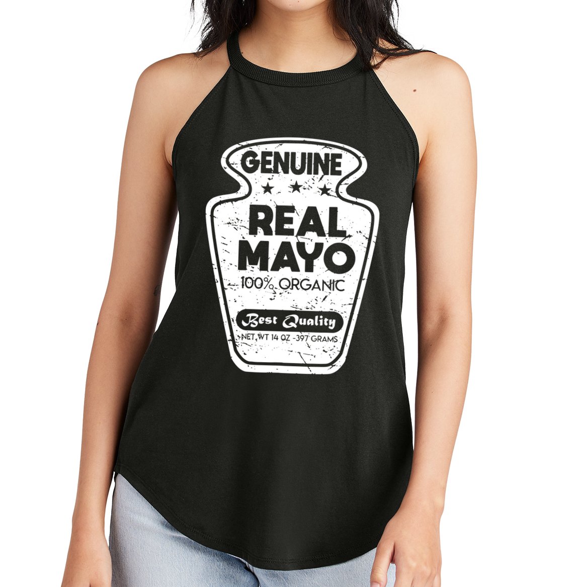 Mayonnaise Costume Women's Perfect Tri Rocker Tank