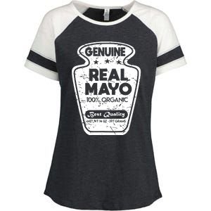 Mayonnaise Costume Enza Ladies Jersey Colorblock Tee