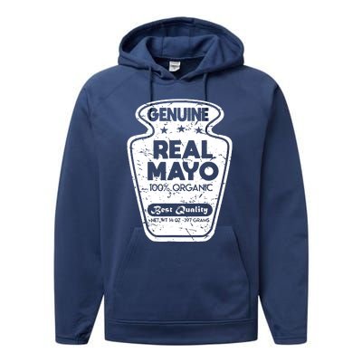 Mayonnaise Costume Performance Fleece Hoodie